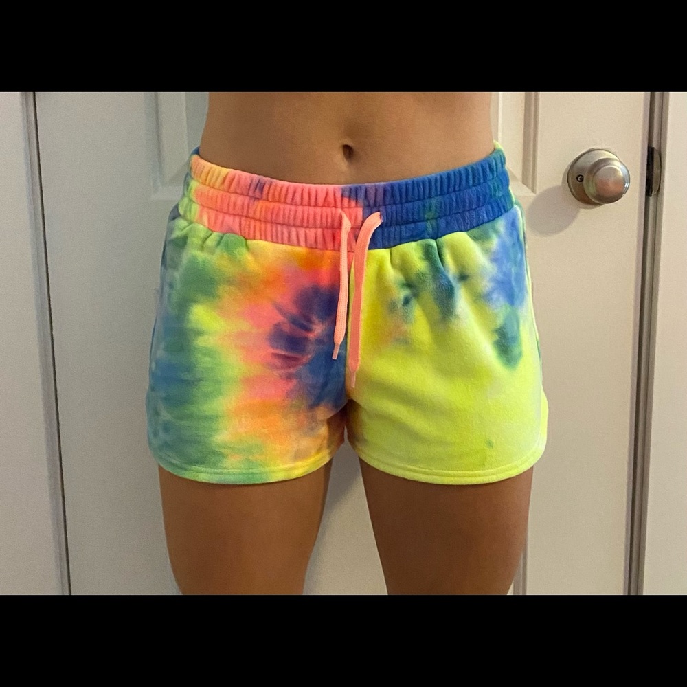 Tie-dye shorts